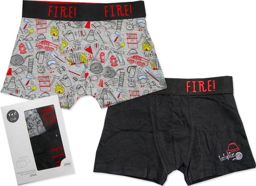 

98-104 Bokserki majtki bawełniane 2pak Yo! B169