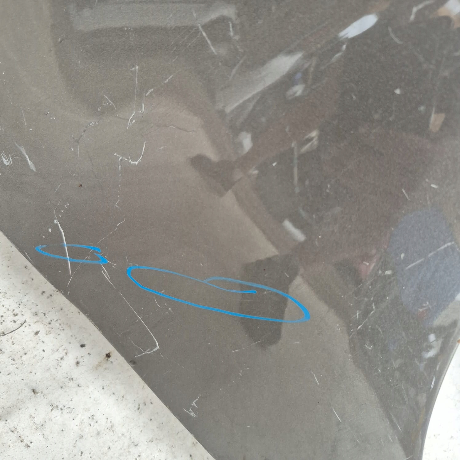 MERCEDES A-KLASA II 2 W169 04-12 fender front front right
