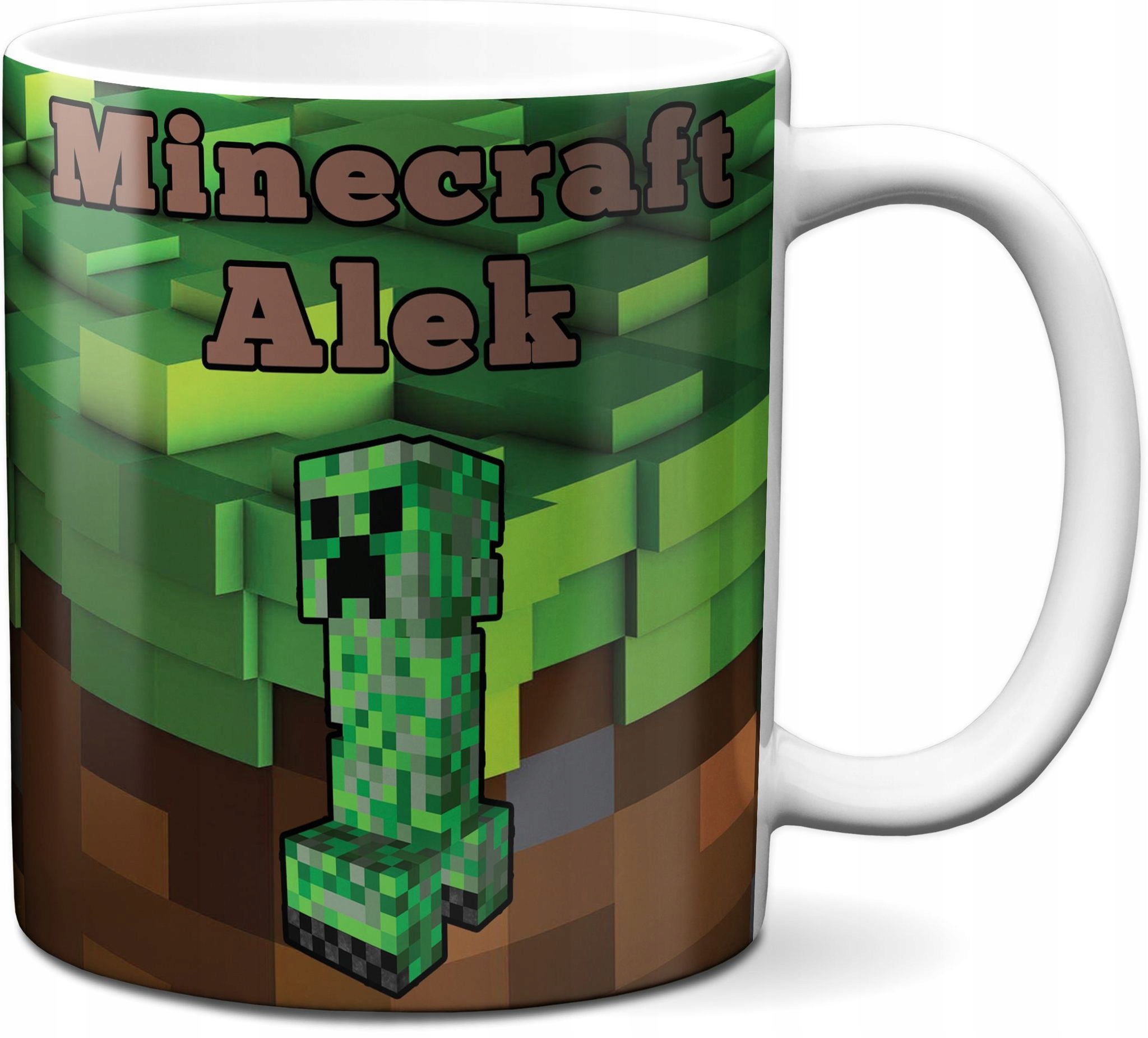 

Kubek Minecraft Dla Dziecka Upominek+imię