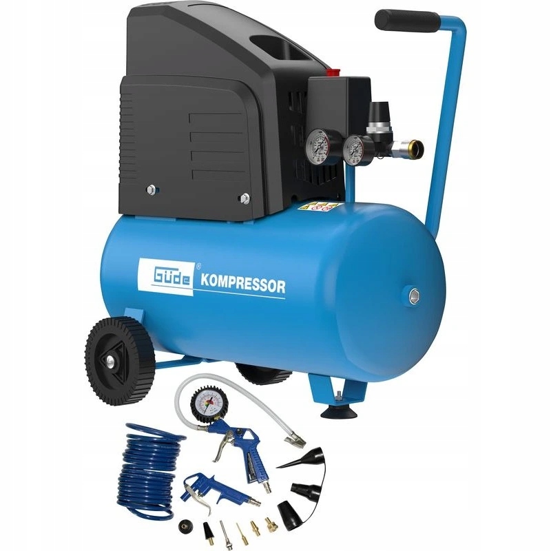 Kompresor bezolejový sada pneumatického náradia 220/08/24, 13-dielna sada