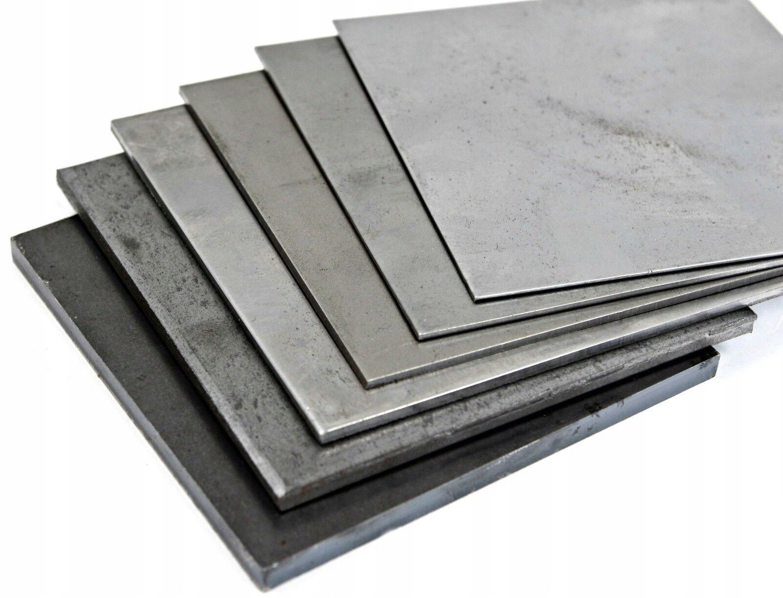 BLACHA STALOWA CZARNA GŁADKA SUROWA 4mm 400x400