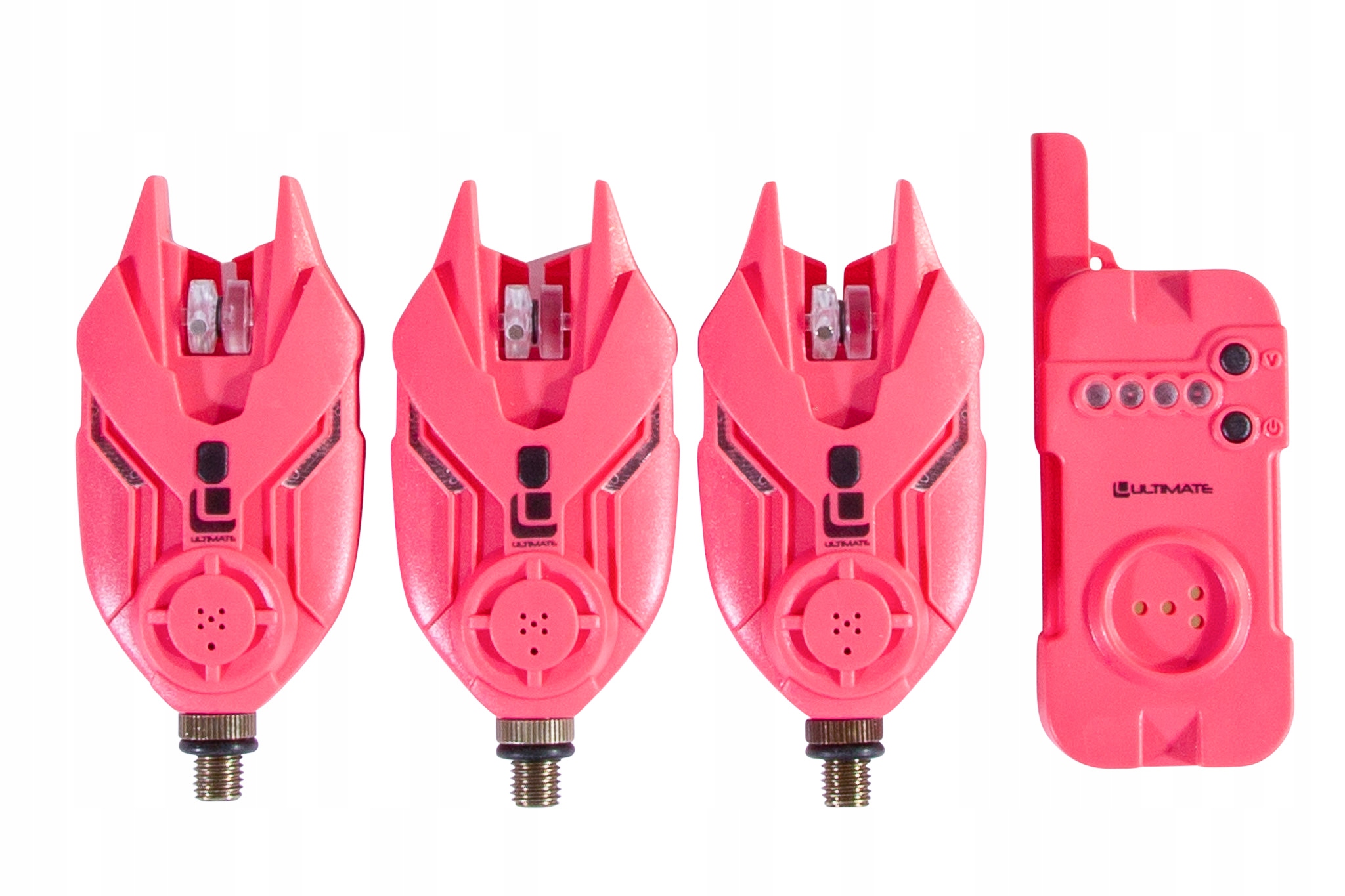 Sada signalizátorů Rippton BiteKeeper Pro 3+1 Bite Alarm Pink