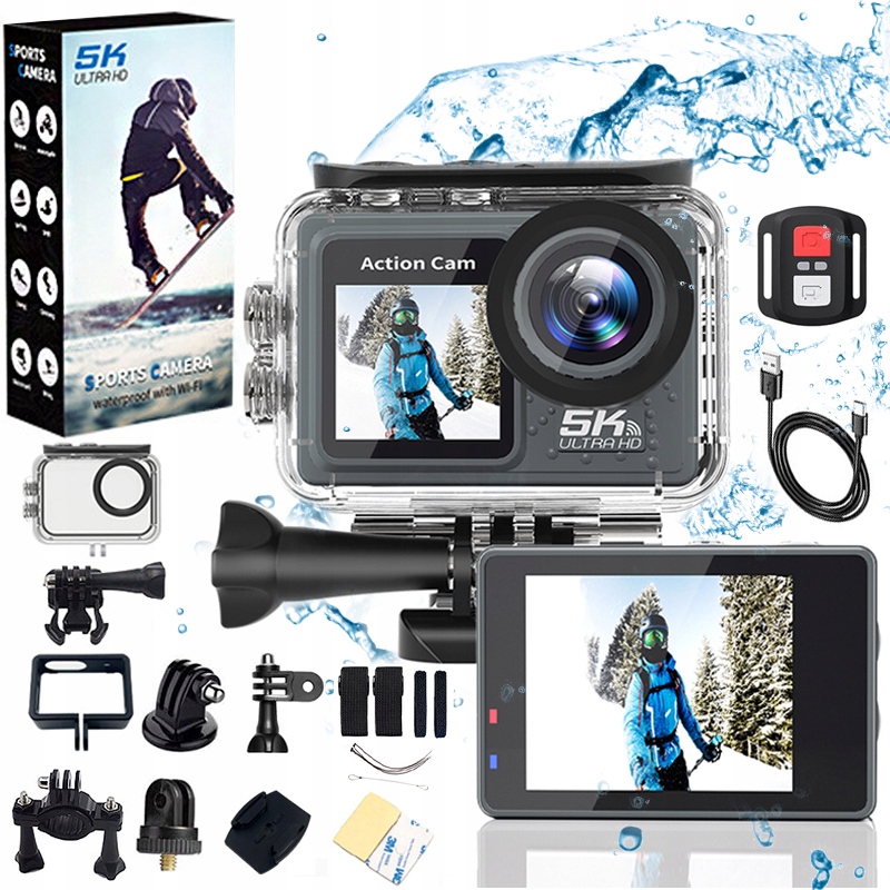 Kamera sportowa Go Pro4U 5K 30FPS 4K 60FPS 4K Uhd