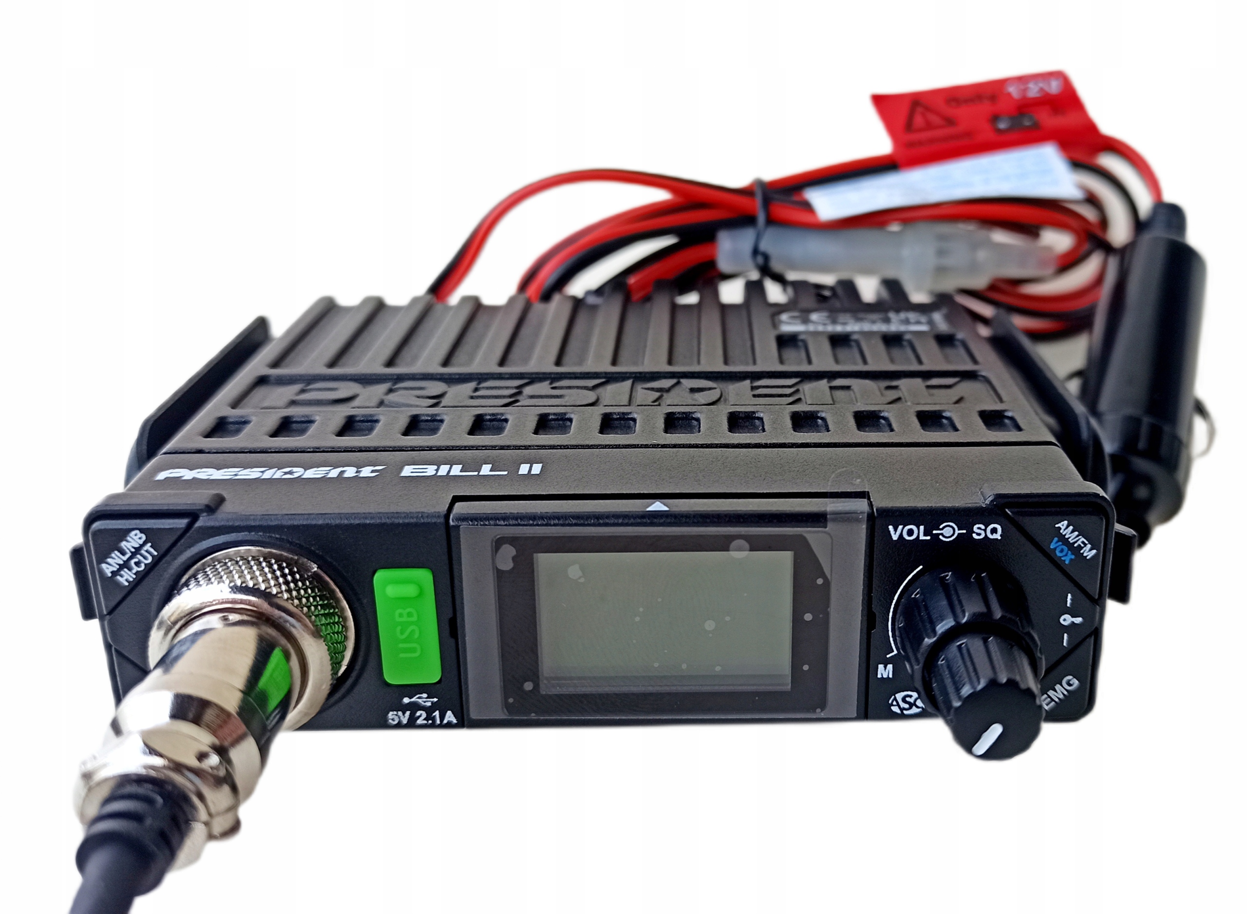 CB Radio President BILL II Zawiera baterie nie