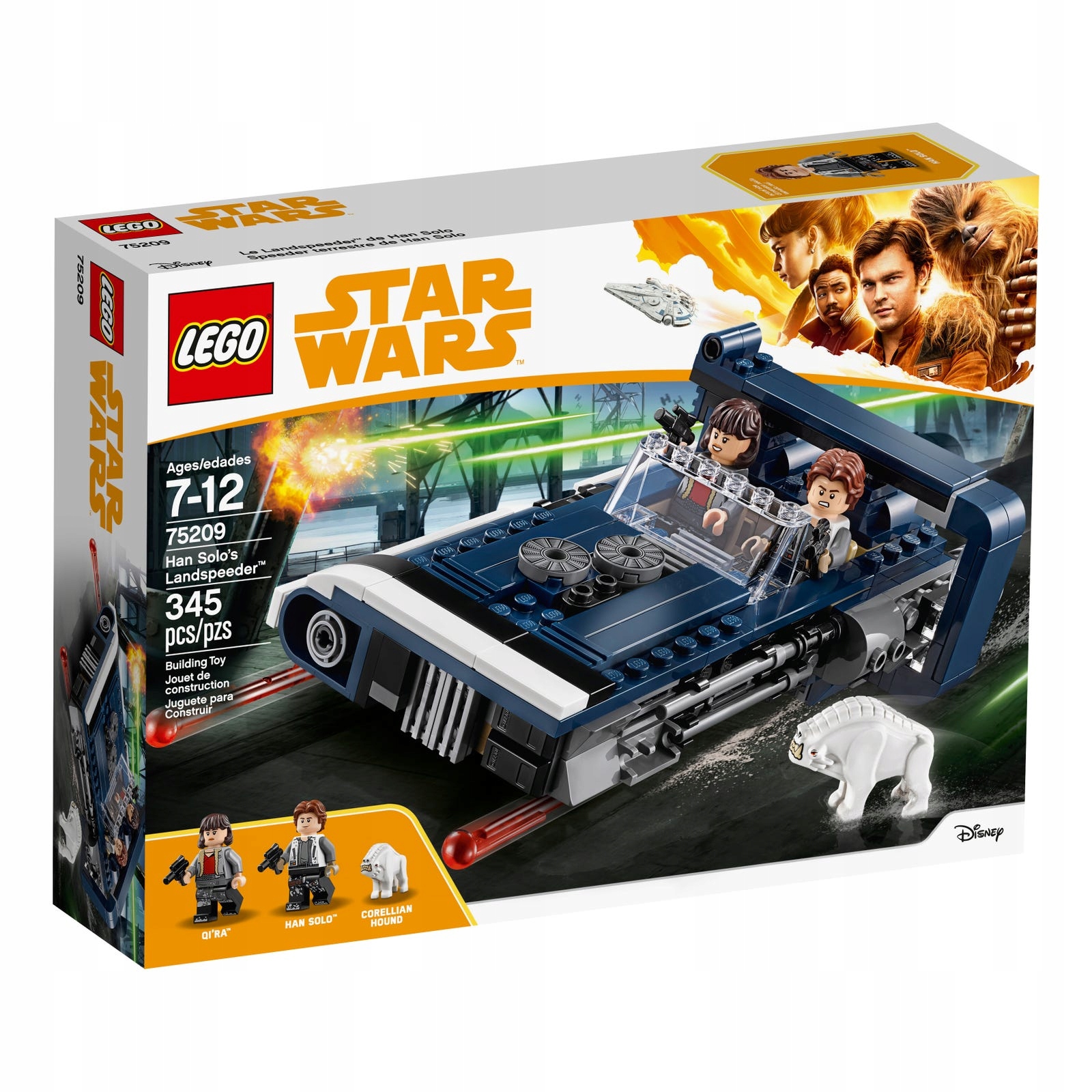 stavebnice Lego Star Wars 75209 Vrtulník Hana Solo