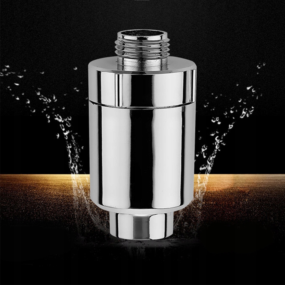 Filtr Wkład Wody Prysznicowy Srebrny 2x Pojemność 1 l