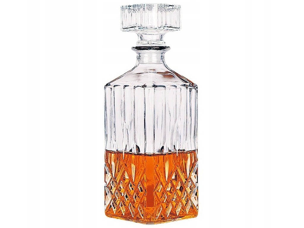 

Karafka Do Whisky Na Nalewki Kwadratowa Z Korkiem