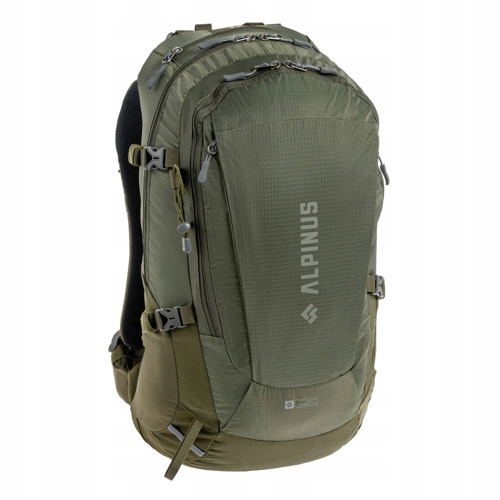 Batoh outdoorový batoh Alpinus Muddus 30 l zeleno-olivový