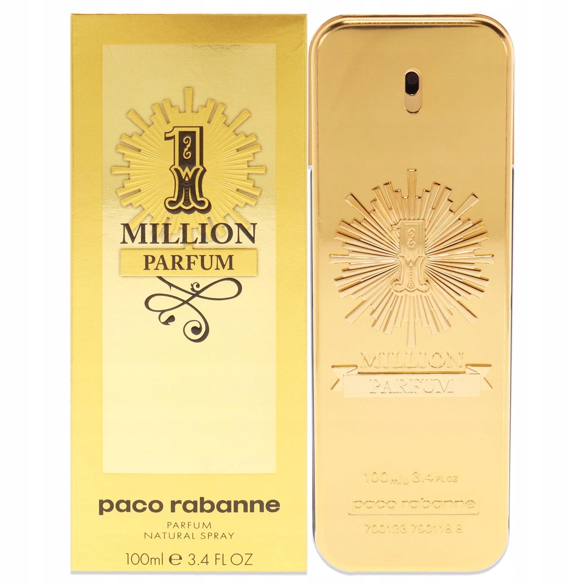 Pánská parfémovaná voda Paco Rabanne One Million Parfum 100 ml