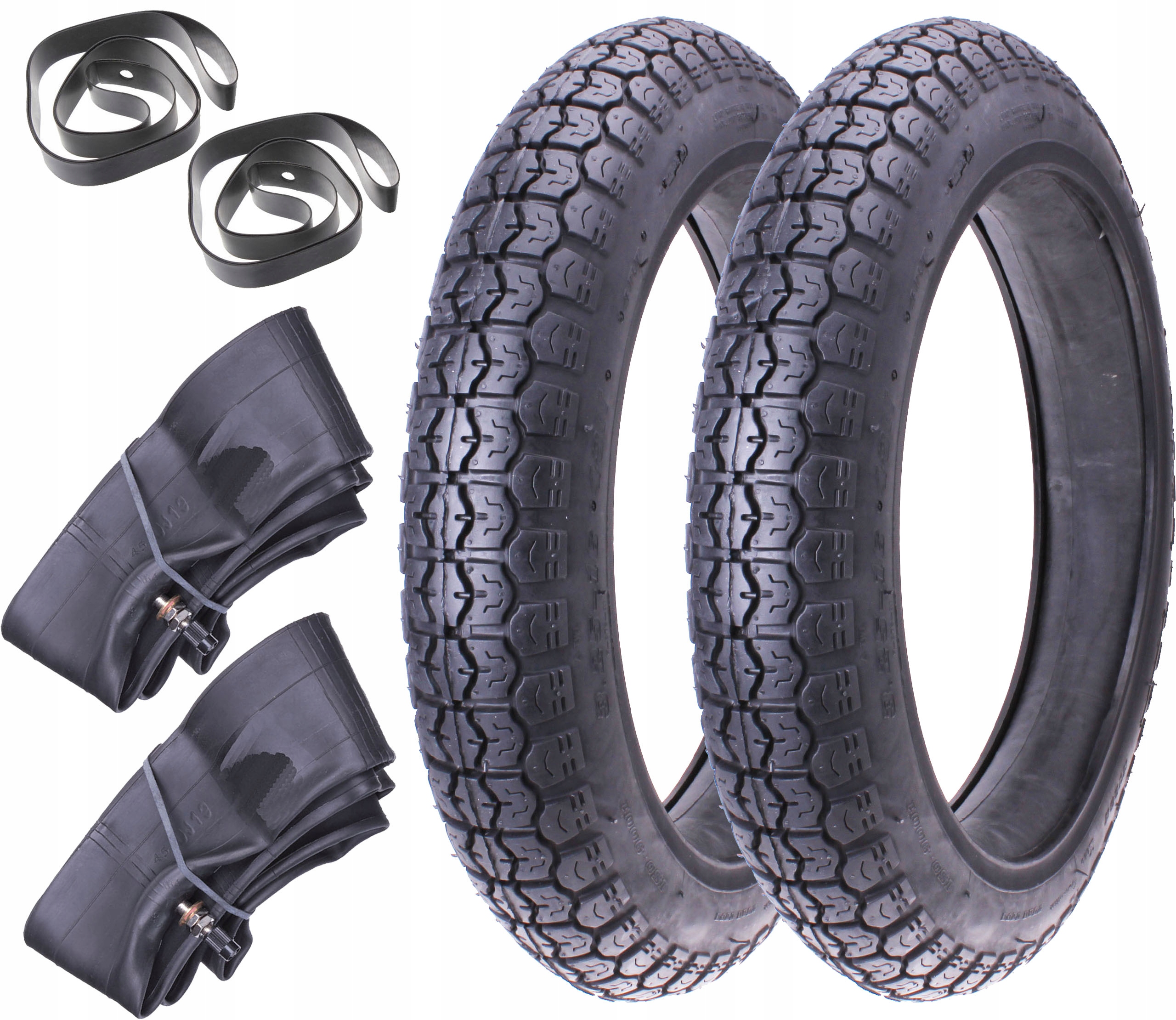 

Jawa Ts Cz 350 Mz 2X Opona 18 x 3,25 18-3.50 Dętka