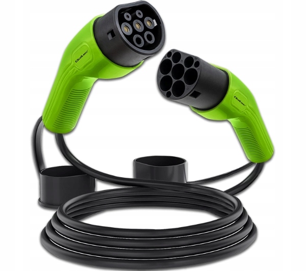 Stacja ładowania Kabel do samochodów Qoltec Kabel Ev Typ 2 52474 22kW 32A