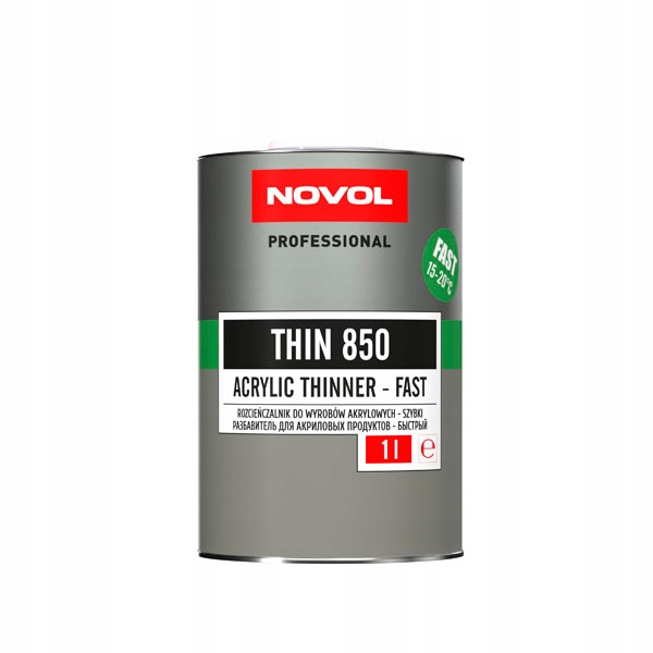 

Novol Thin 850 Fast Rozcieńczalnik Akrylowy 0,5L