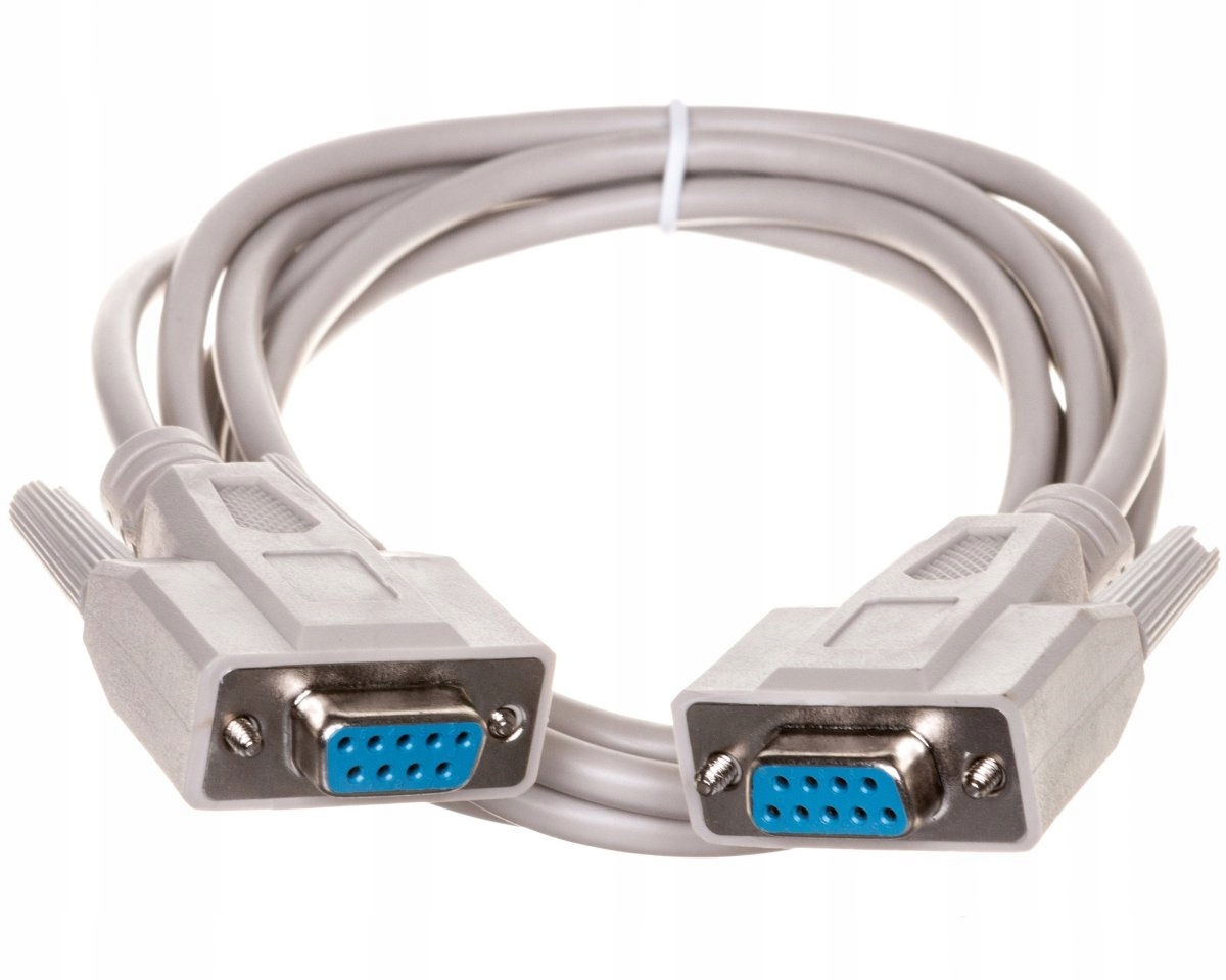 

Kabel RS232 Sub-D9 (f) Sub-D9 (f) 2m beżowy