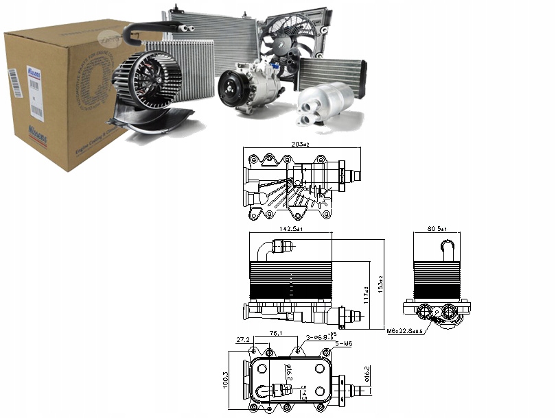 Nissens Olejová Miska Automat 17217803830 8MO37672