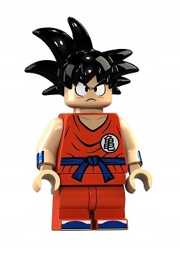 

klocki Dragon Ball figurka Son Goku Kid kula