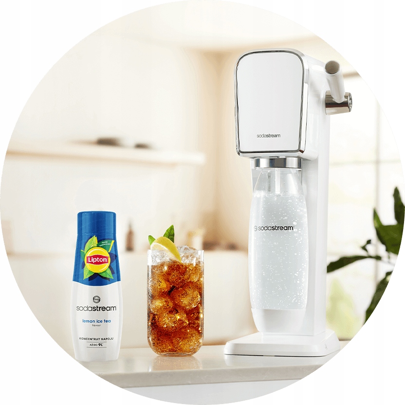 Syrop do wody Soda Stream Lipton Ice Tea 440ml Kolor dominujący żółty/złoty