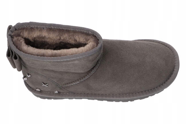 5873 ŚNIEGOWCE EMU BUTY ZIMOWE SKÓRZANE FUTRO G 37 Długość wkładki 24.1 cm