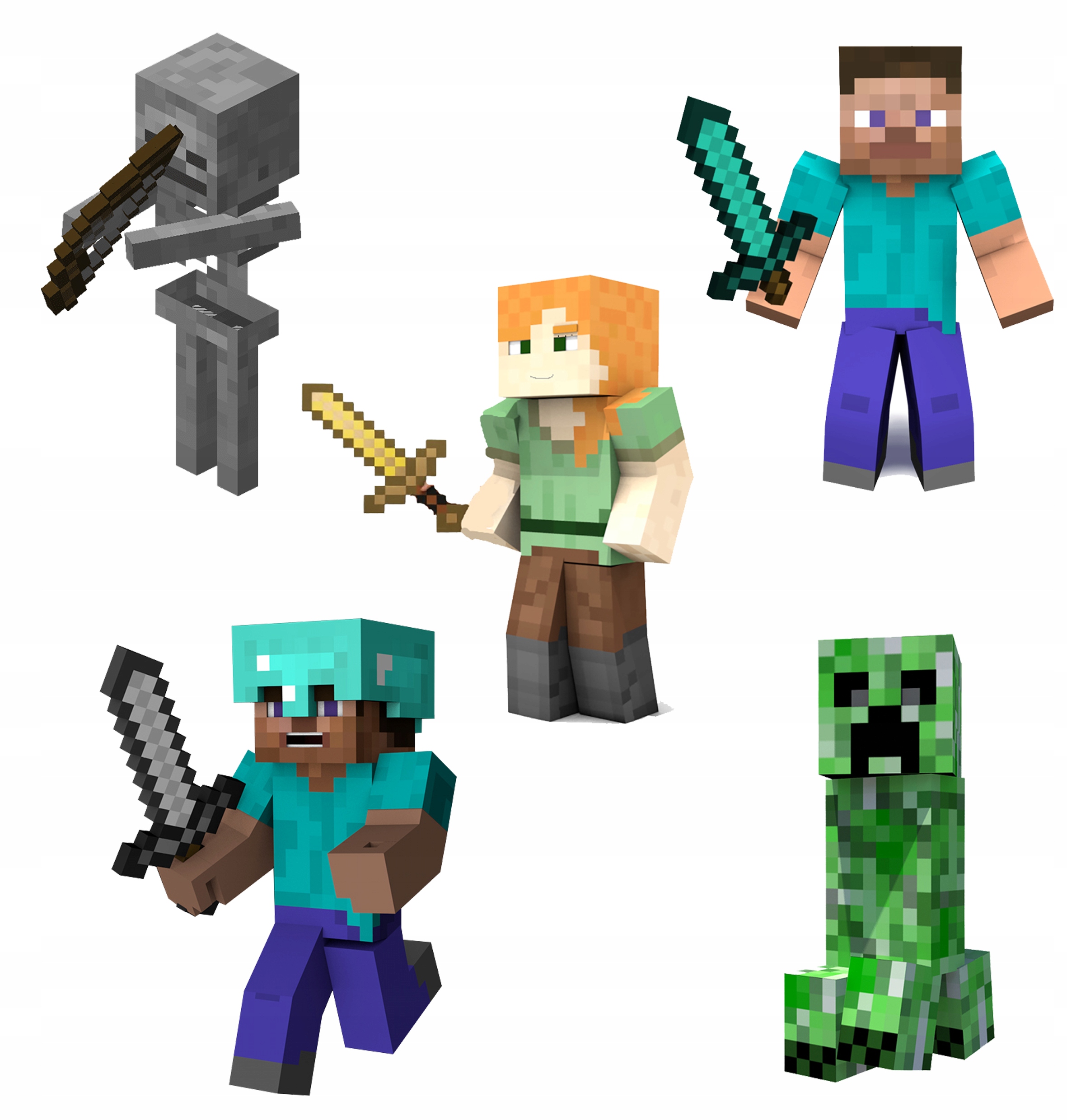 

Naklejki Na Ścianę Minecraft Zeszyt Itp Wybór