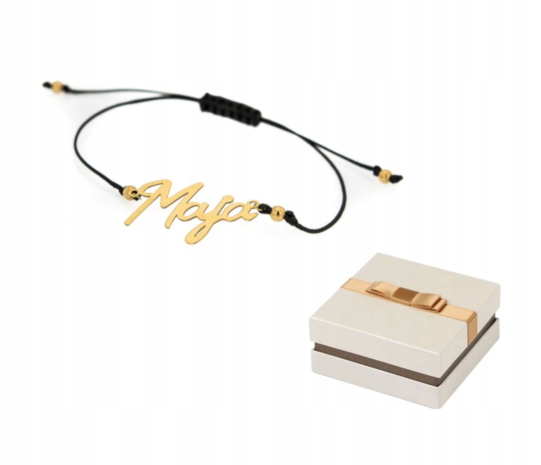 Zlatý náramek Jméno Maja BZ22