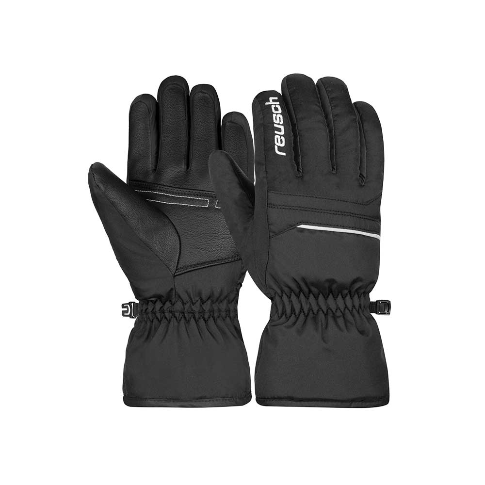 Rękawice Reusch Alan Junior black/white 5 Rozmiar 8-9