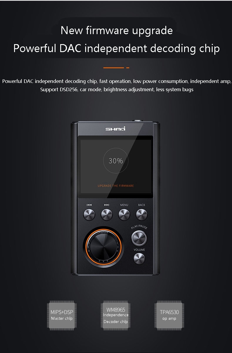 Lossless HIFI Music Player Fever HIFI Walkman MP3 Kod producenta HMEU-Amplifier
