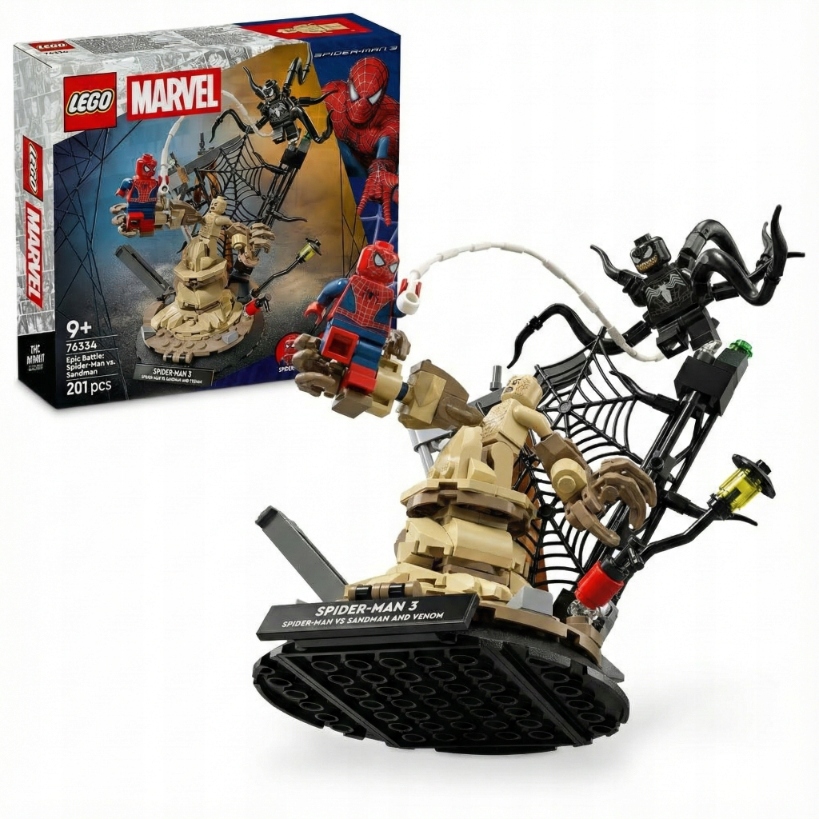 Lego Marvel Spider-Man kontra Sandman 76334