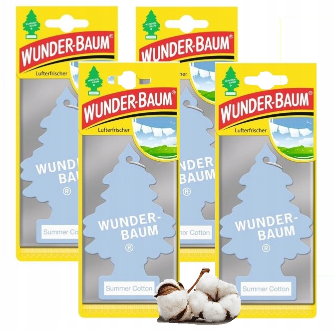 WUNDER BAUM ZAPACH CHOINKA ZAPACHOWA Summer Cotton
