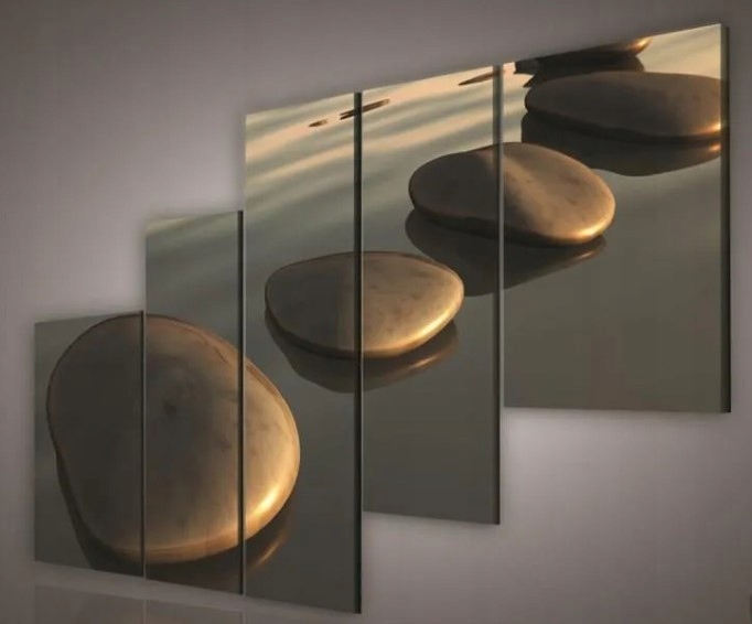 Obraz 170x100 Zen kameny voda klid harmonie příroda minimalismus