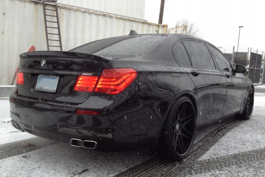 Spoiler pro Bmw řady 7 F01 F02 2008-2015 s klapkou Tuning Sobmart