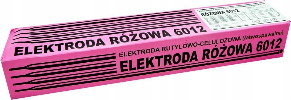 ELEKTRODY RUTYLOWE RÓŻOWE E6012 3,2/350 mm