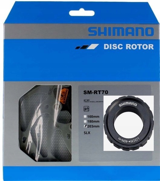 Kotouč Shimano Slx 105 SM-RT70 Ice Tech 203 mm CL