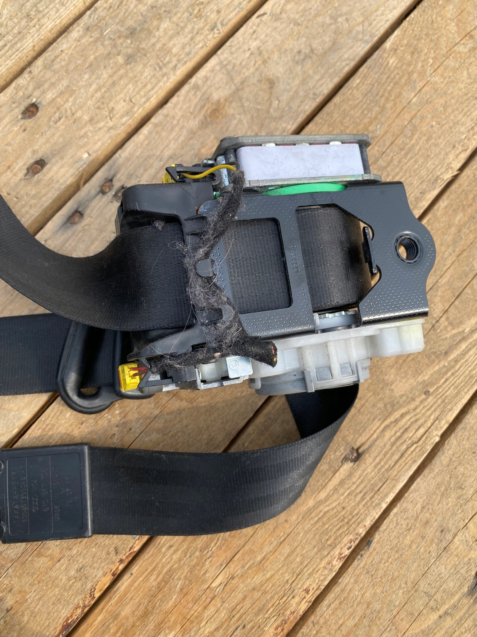 tension belt safety left front front left AUDI A5 8T 8T0857705