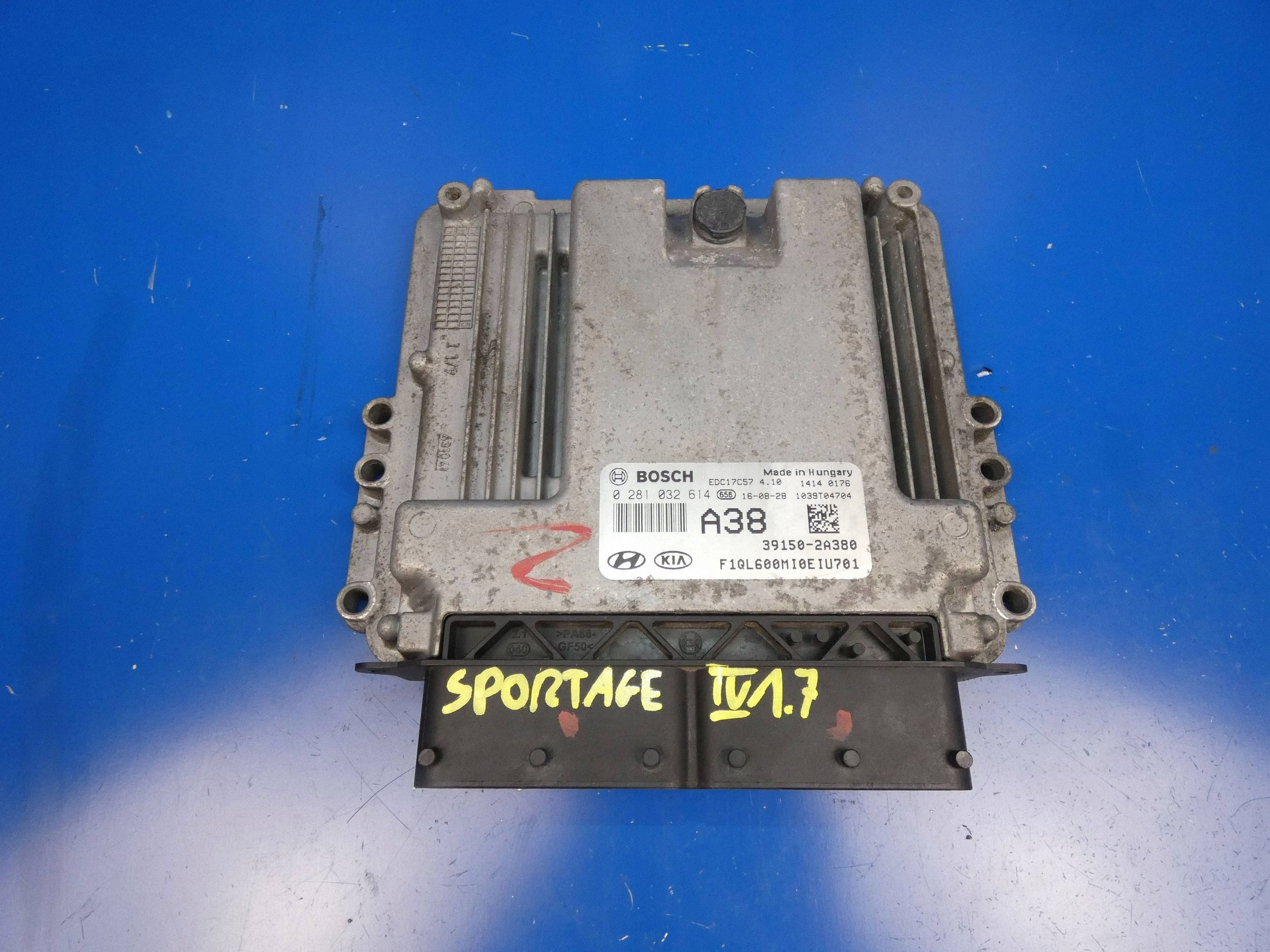 KIA SPORTAGE IV 2016- computer control unit of the engine