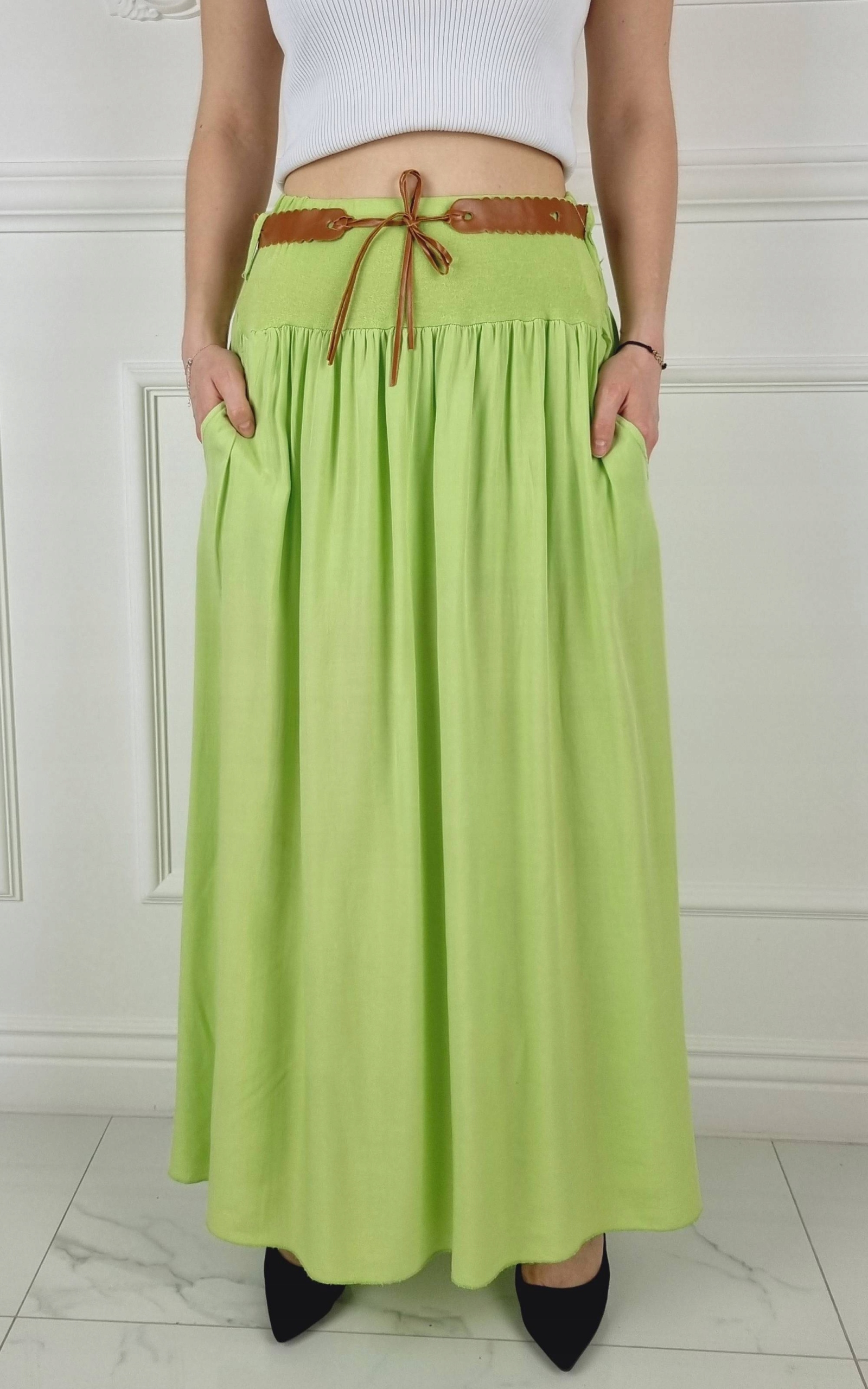 ZWIEWNA DŁUGA SPÓDNICA MAXI DO KOSTEK BOHO DAMSKA Marka inna