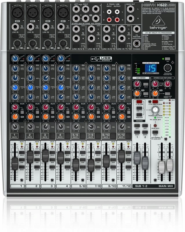 Behringer X1622USB Audio mixážní pult