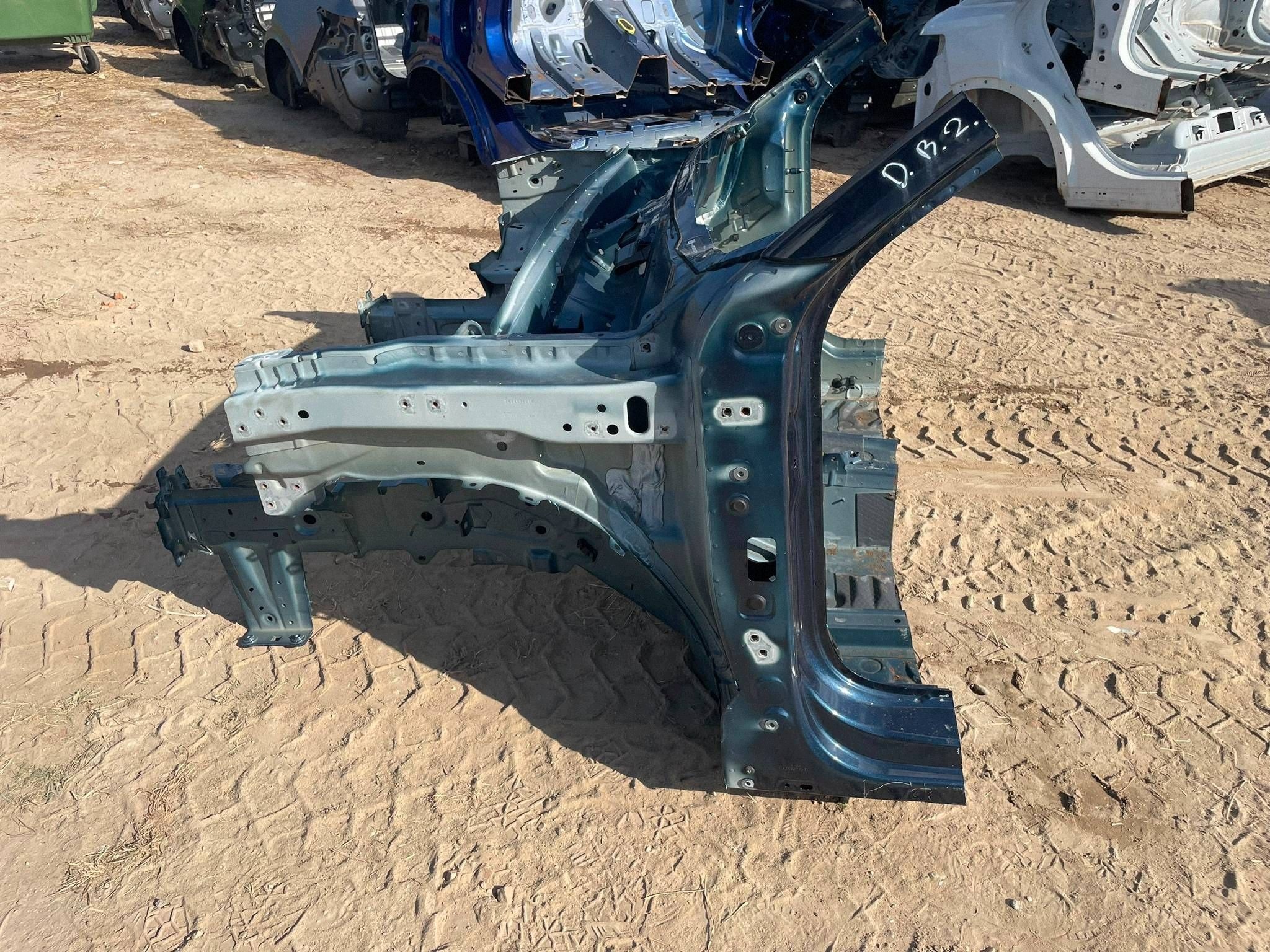 quarter front bodywork quarter front Dacia Bigster caly front