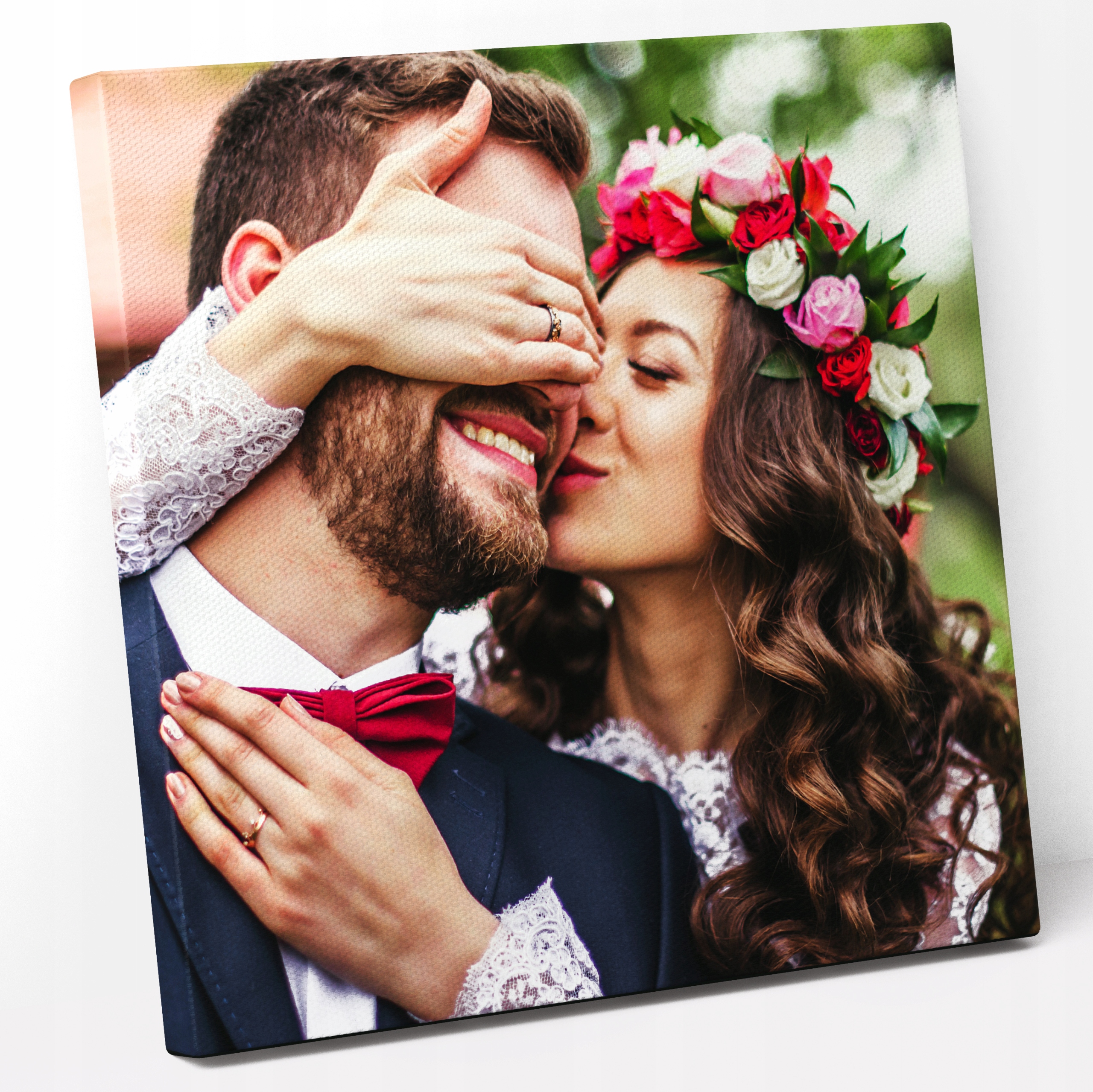 FOTO-OBRAZ Twoje zdjęcie na płótnie 40x40