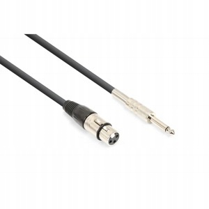 

Kabel Vonyx Xlr (żeński) Jack 6.3mm 3m