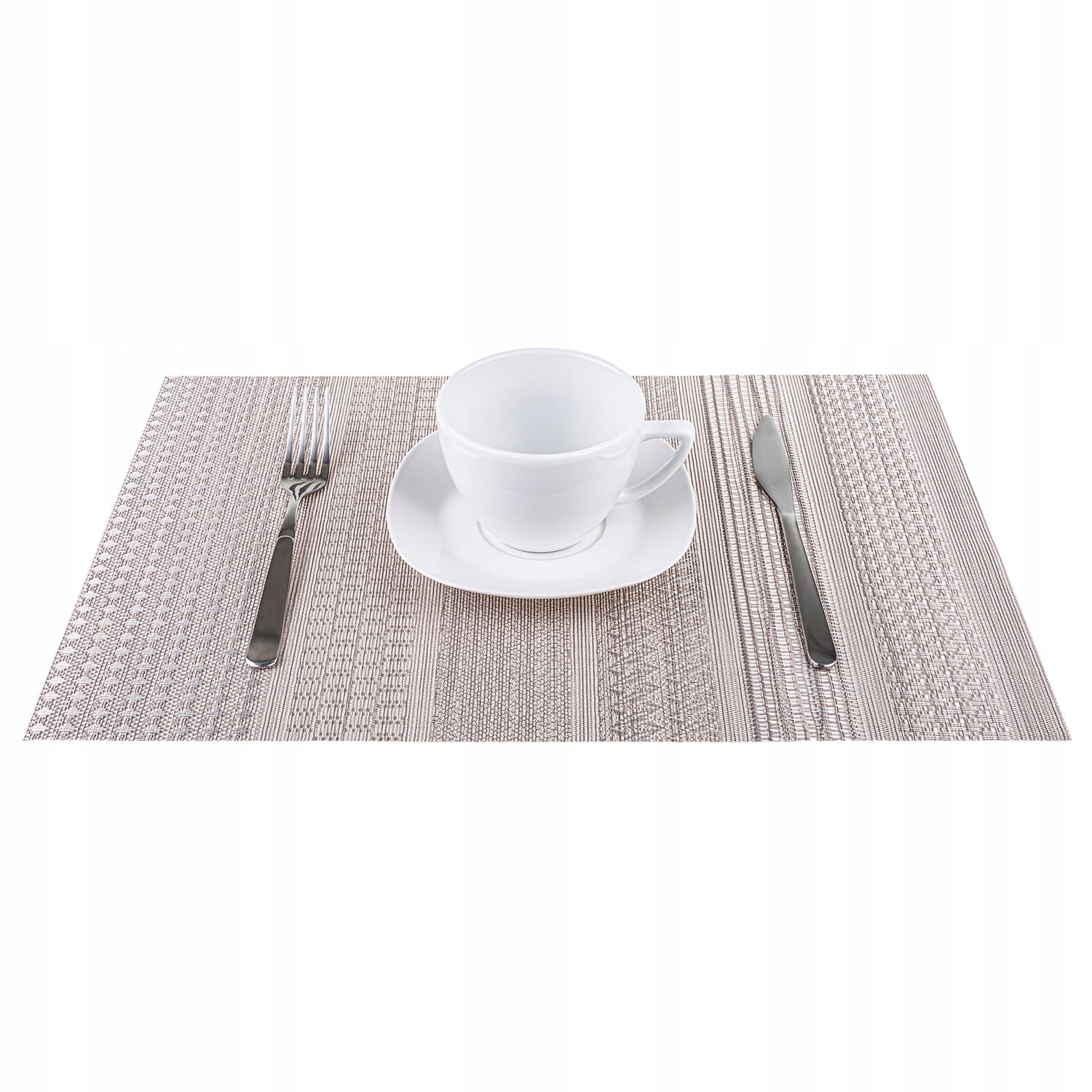 SREBRNA PODKŁADKA KUCHENNA 30X45 MATA NA STÓŁ BOHO