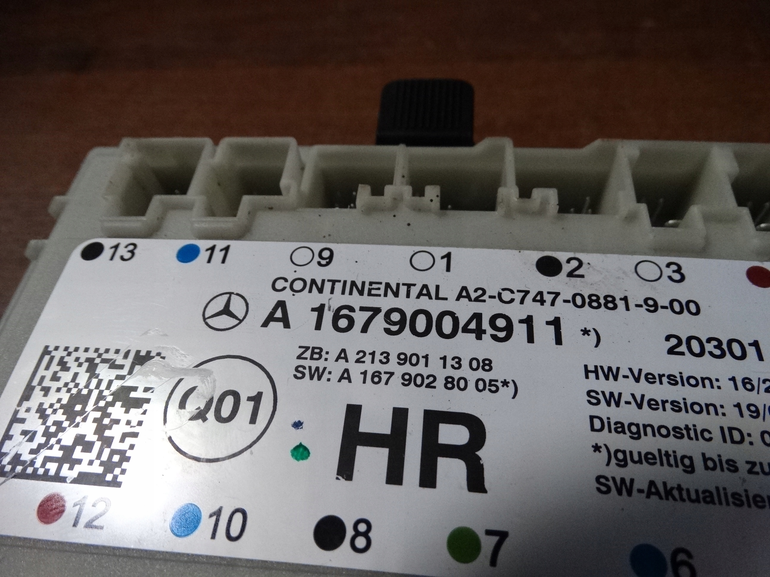 IDEALNY module door MERCEDES W167 W222 1