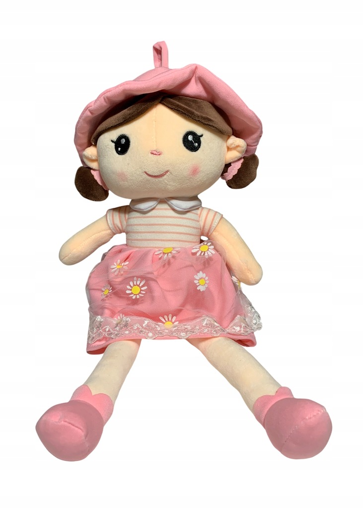 LALKA PLUSZOWA dziewczynka SZMACIANA PRZYTULANKA Marka inna