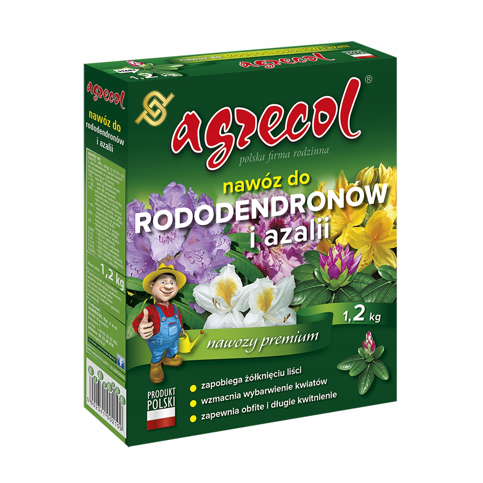 

Nawóz Do Rododendronów I Azalii 1,2kg Agrecol