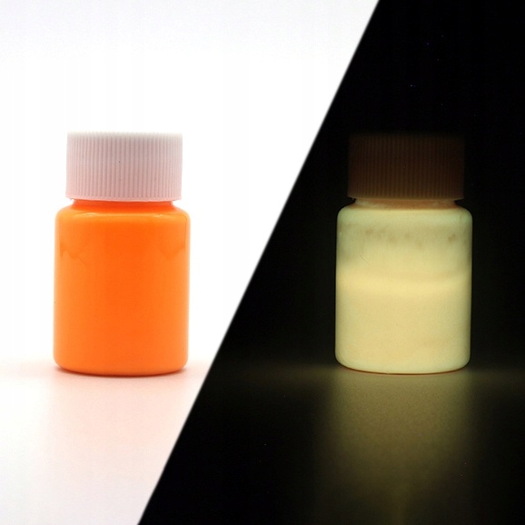 

Diy świecąca farba fluorescencyjna Pomarańczowy