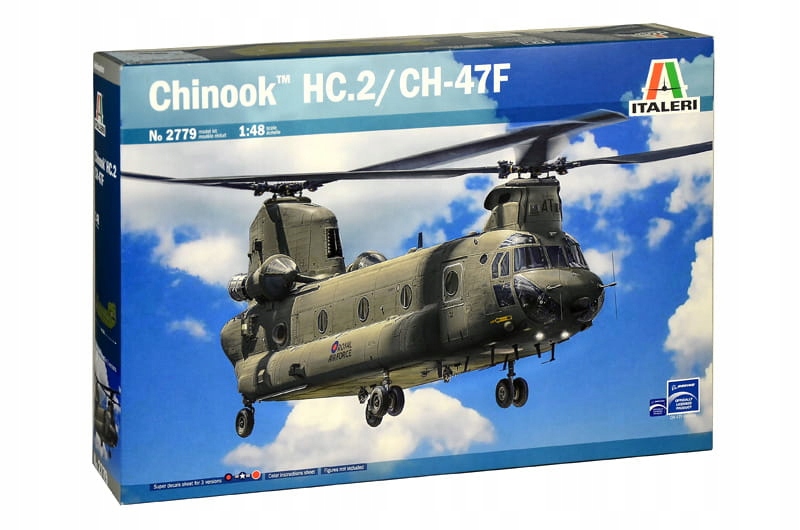Italeri 2779 1:48 Chinook HC.2/CH-47F