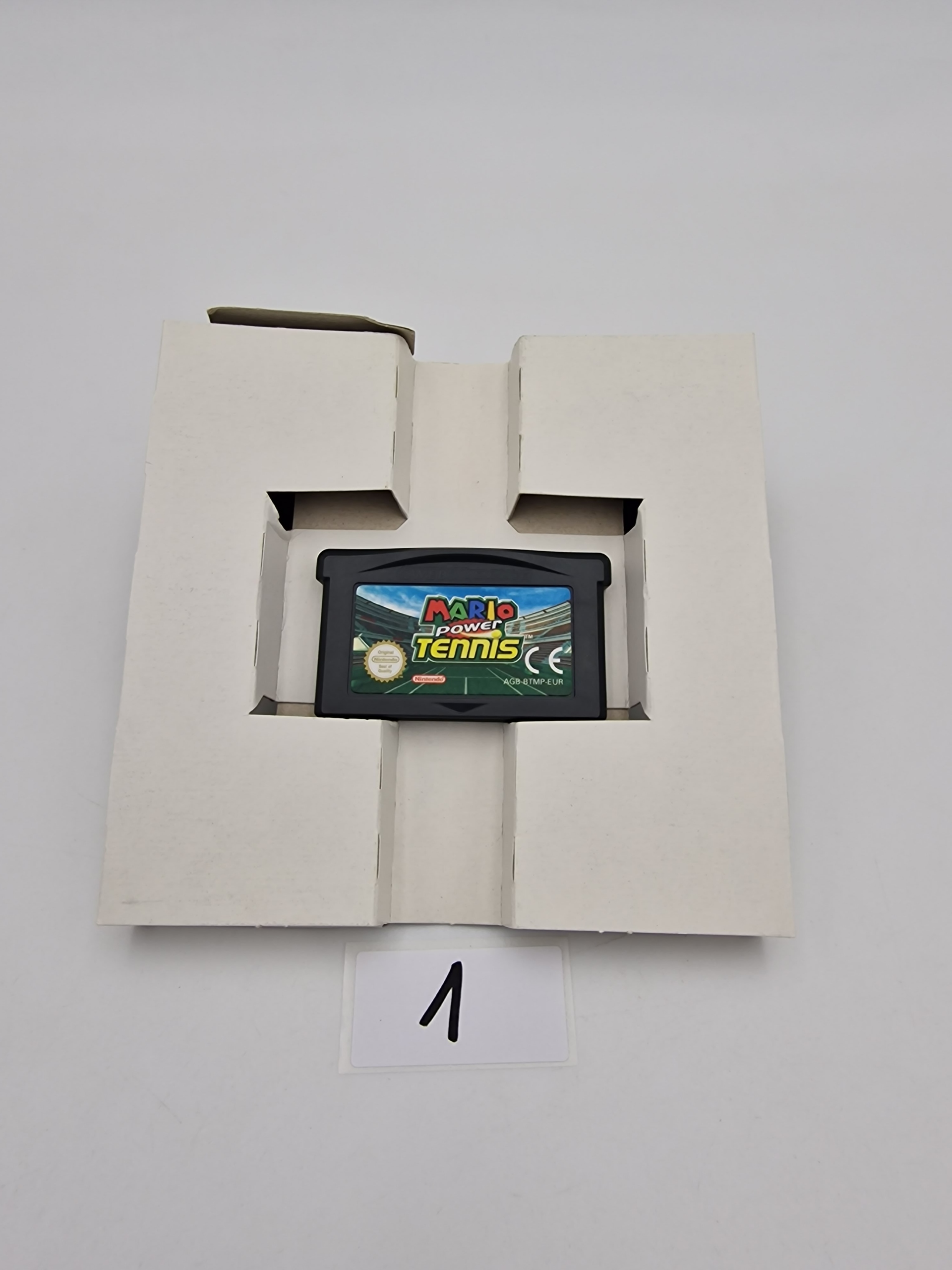 GAME BOY ADVANCE MARIO POWER TENNIS ORYGINAŁ Stan opakowania oryginalne