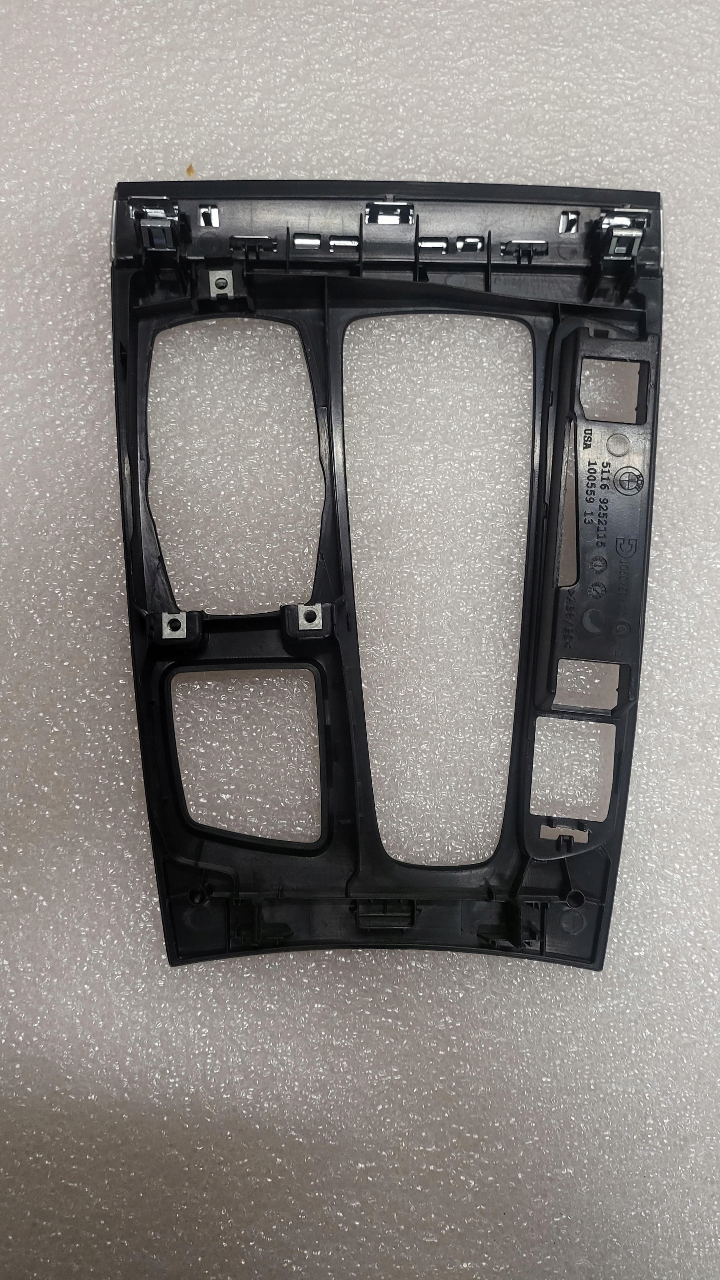 BMW X5 F15 Dekor frame Tunelu Srodkowego 2016