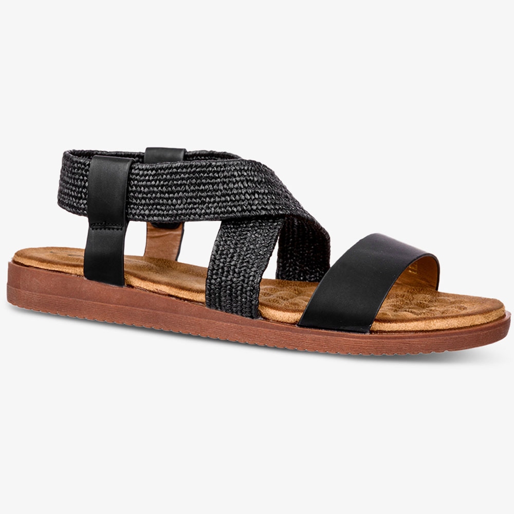 SANDAŁY MODNE PŁASKIE DAMSKIE LEKKIE Z GUMKĄ r 37 Rozmiar 37