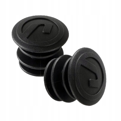Zatyczki korki zaślepki kierownicy AC-Plug czarne