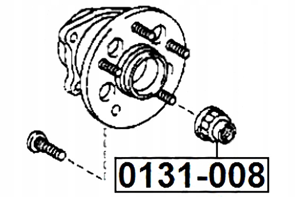 FEBEST NAKRĘTKA TOYOTA CAMRY JPP ACV30 MCV3# 2001.07-2006.01 [US] Producent części Febest