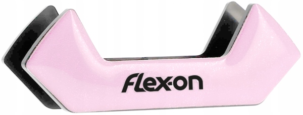 Naklejki magnetyczne do strzemion Flex-on Safe-On jasnoróżowe